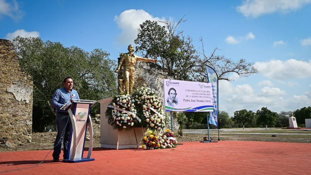 Conmemoramos el 158 aniversario luctuoso del Gral. Pedro José Méndez, en Tantoyuquita